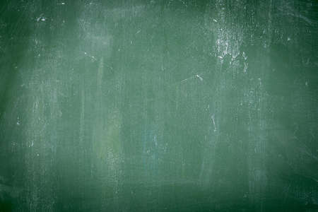 Green chalk board with texture and white chalk marks