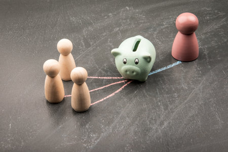 Conceptual image of Financial Contribution and Savings Management