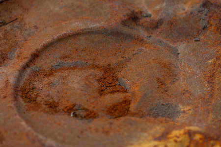 rust background. Grunge rusted metal texture. Rusty Steel Tank.