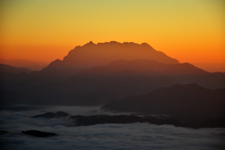 In my view from Huay nam dung , Chiangmaiの写真素材