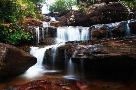 Huay pork waterfall 5 layersの写真素材