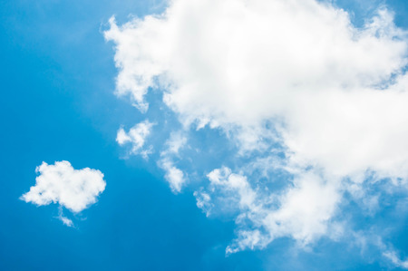 the imagine cloud and blue skyの写真素材