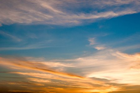 the imagine cloud and blue skyの写真素材