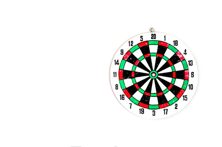 Goal target game isolated white backgoundの写真素材