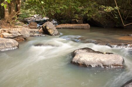 Tadmok Waterfall Of Thailand