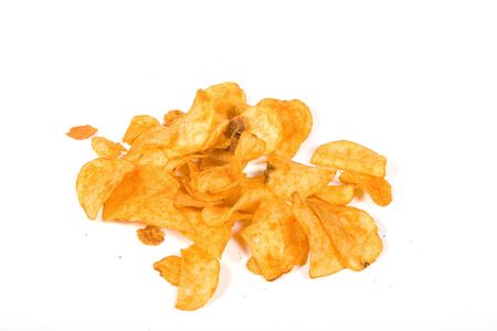 potato chipsの写真素材