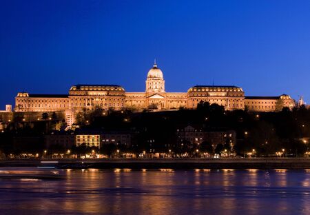 night lights in Budapest の写真素材