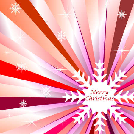 colorful christmas card のイラスト素材