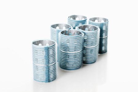 Hair curlersの写真素材