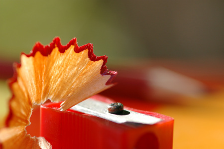 Pencil sharpenerの写真素材