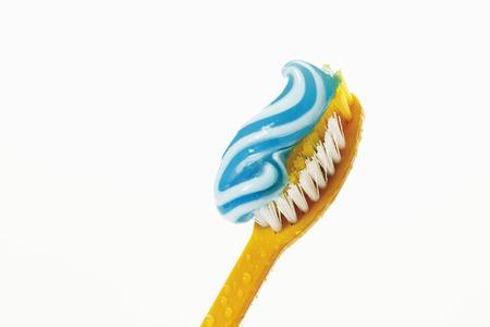 Toothbrush with toothpaste