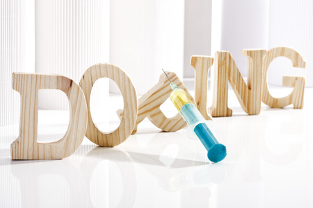 Symbolic for dopingの写真素材