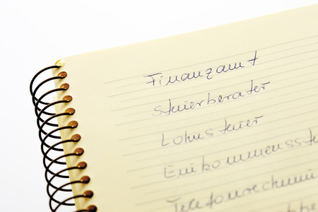 To Do Listの写真素材