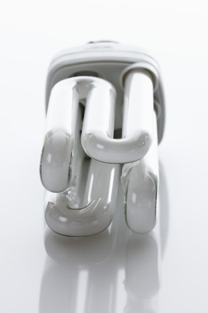 Energy saving lightbulbの写真素材