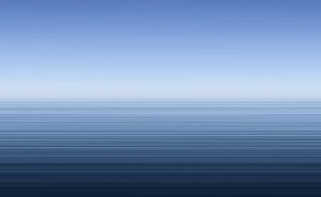 Abstract sea, horizon, sky, stripesの写真素材
