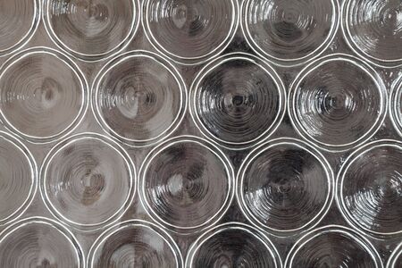 Bull's eye glass windowの写真素材