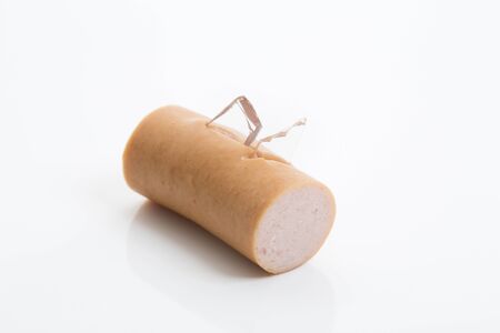 Wiener with pieces of broken glass, baitの写真素材