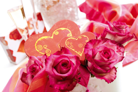 Valentine bouquetの写真素材
