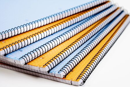 Spiral notebooksの写真素材