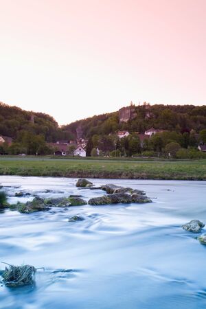 Germany,Bavaria,Wiesenttalの写真素材
