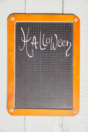 Chalkboard, Halloweenの写真素材