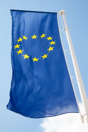 European flagの写真素材