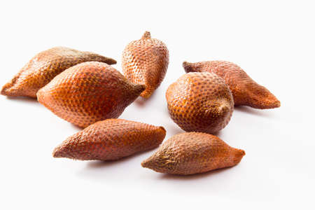Salaks, white background
