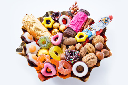 Christmas plateの写真素材