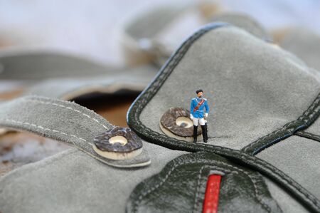 Ludwig II of Bavaria, standing on bavarian costume, close-up