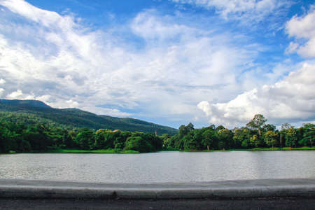 Chiangmai reservoirの写真素材