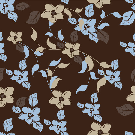 Seamples Flower illustrationのイラスト素材