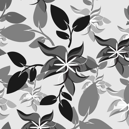 Seamples Flower illustrationのイラスト素材