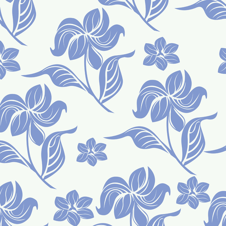 Seamples  Spring Flower illustrationのイラスト素材