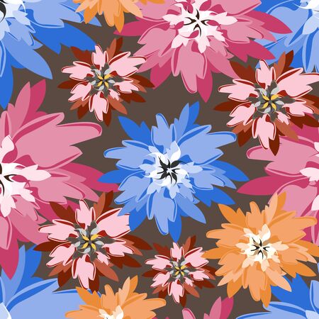 Seamples  Spring Flower illustrationのイラスト素材