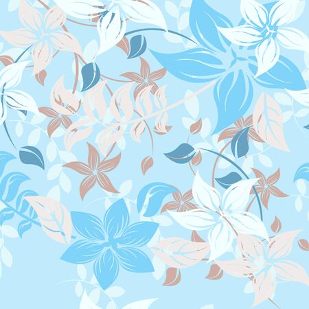 Seamples  Spring Flower illustrationのイラスト素材