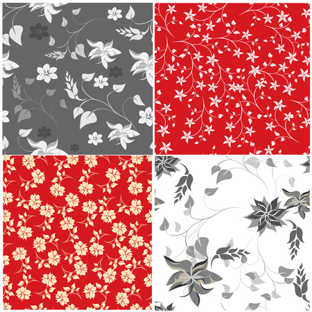 Seamples  Spring Flower illustrationのイラスト素材