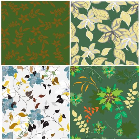 Seamples  Spring Flower illustrationのイラスト素材