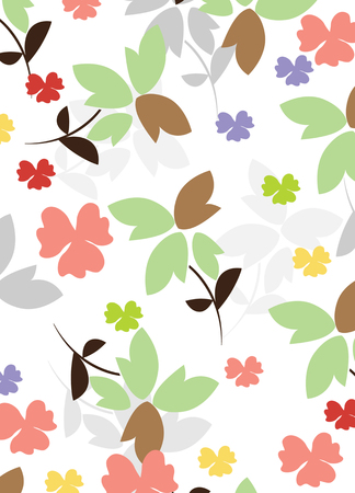 Seamples  Spring Flower illustrationのイラスト素材