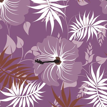 Seamless  flower illustration  floral pattern texture artのイラスト素材