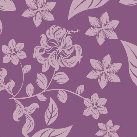 Seamless  flower illustration  floral pattern texture artのイラスト素材