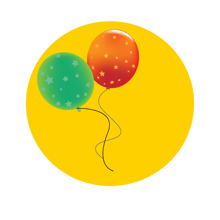 vector illustration modern icon isolated air ballon on background transparencyのイラスト素材
