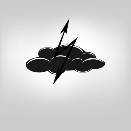 weather cloudのイラスト素材