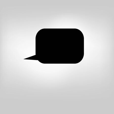 Vector moder banner icon bubble speeshのイラスト素材