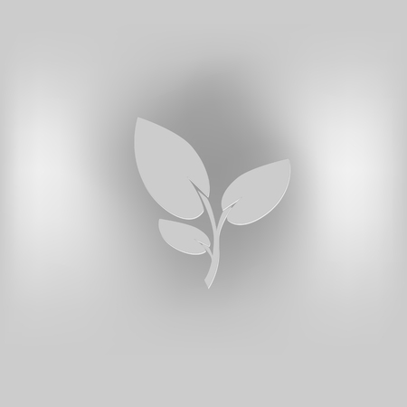 vector icon leaf symbolのイラスト素材