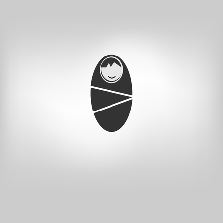 vector newborn, neonatal iconのイラスト素材