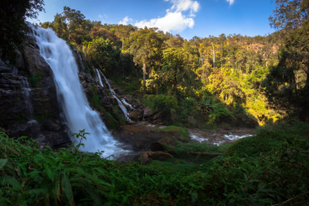 waterfallの写真素材