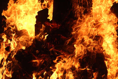 fire flame full frame photo