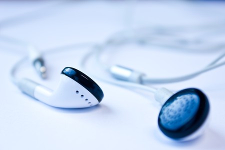 Ear Phoneの写真素材