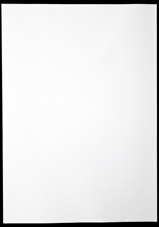 White Paper on the black Background