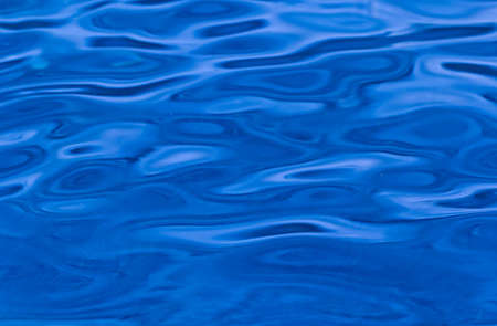 texture of blue waterの写真素材